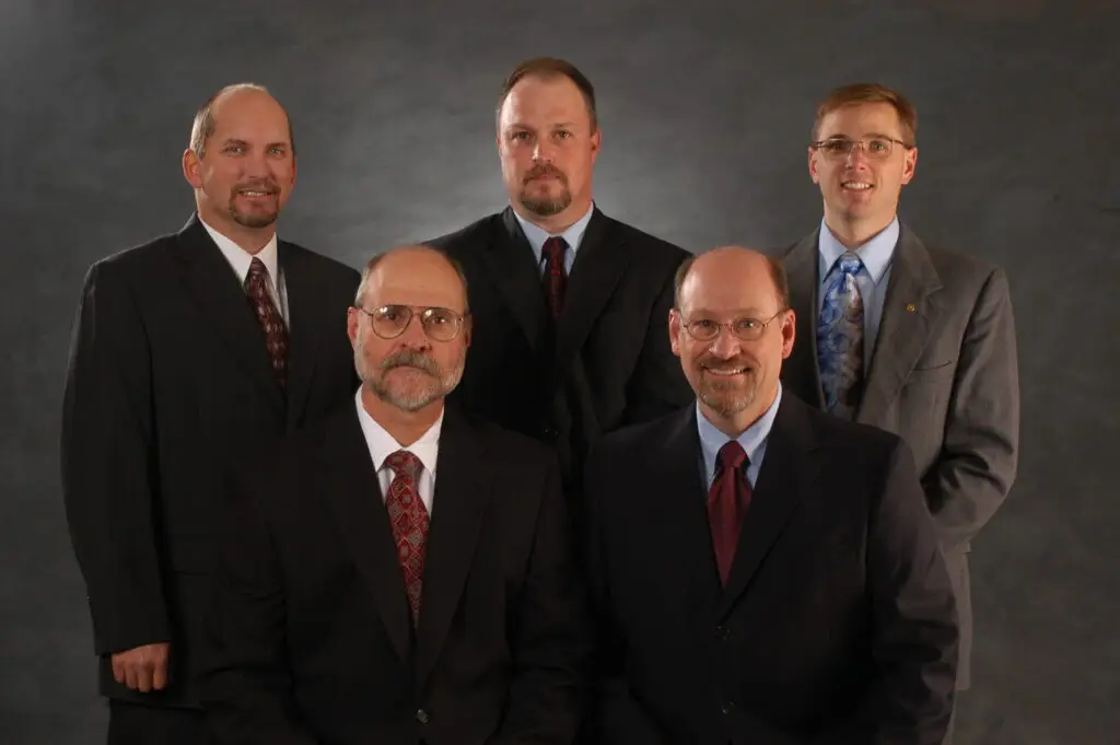 Photo of third generation of Groathouse Construction leadership team